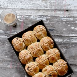 Hot Cross Buns - Recipe photo by Asha@FSK
