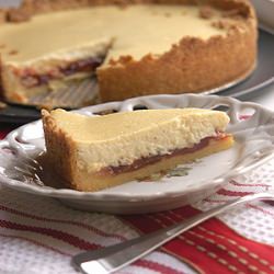 Guava Cheesecake Torte - Recipe photo by bashfulbao