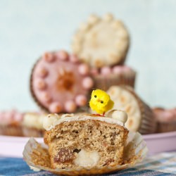 Simnel Cupcakes - Recipe photo by Vagabond Baking