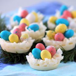 White Chocolate & Coconut Egg Nests - Recipe photo by manilaspoon