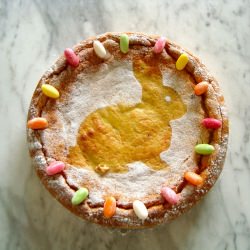 Vegan Easter Pie - Recipe photo by Swiss MIss in the Kitchen