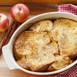 Baked Apple French Toast - Recipe photo by artandthekitchen