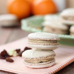 Hot Cross Bun Macarons - Recipe photo by butterbaking