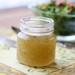 White Balsamic Vinaigrette - Recipe photo by barefeetinthekitchen