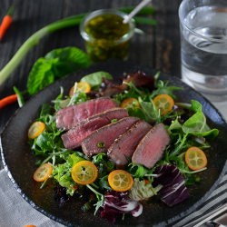 Steak Salad - Recipe photo by lemonsandanchovies