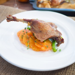 Duck Confit, Blood Orange, Balsamic - Recipe photo by ChefSReynolds