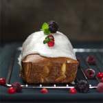 Cake with Berries and Orange Glaze - Recipe photo by Zoka