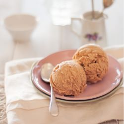 Salty Caramel Ice Cream - Recipe photo by twoloves