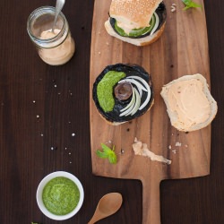 Portobello Mushroom Burgers - Recipe photo by twoloves