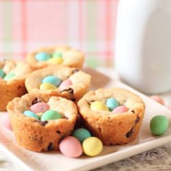 Chocolate Chip Cookie Nests - Recipe photo by gettingmyjustdesserts