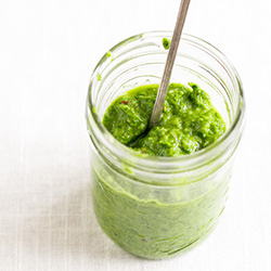 Ramps Chimichurri - Recipe photo by acouplecooks