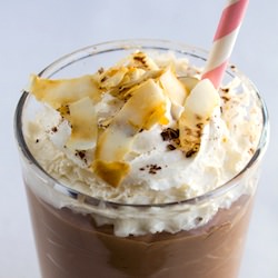 Chocolate Coconut Milkshake - Recipe photo by redpathsugar
