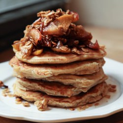 Apple Cinnamon Pancakes - Recipe photo by ringfingertanline
