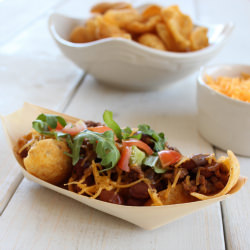Spicy Frito Chili Pie - Recipe photo by Whitney Bond