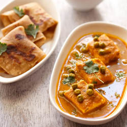 Matar Paneer - Recipe photo by vegrecipesofindia