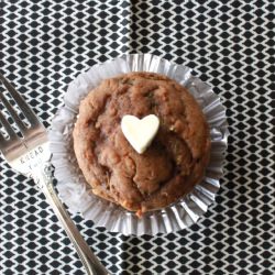 Zucchini Carrot Chobani Muffins - Recipe photo by kneadtocook