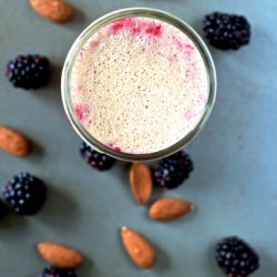 Blackberry Almond Drink - Recipe photo by coreychinyick