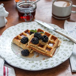 Chia & Flax Seed Waffles - Recipe photo by fforfood