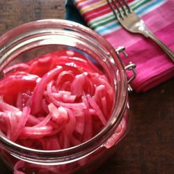 Pickled Red Onions - Recipe photo by jhgreco