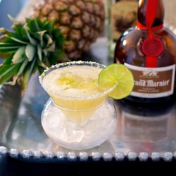 Pineapple Infused Margarita - Recipe photo by newsouthfoodco