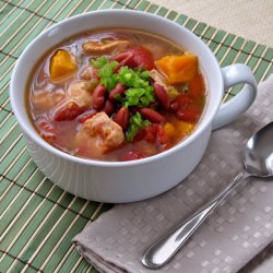 Red Bean/Chicken/Sweet Potato Soup - Recipe photo by Scatkat007