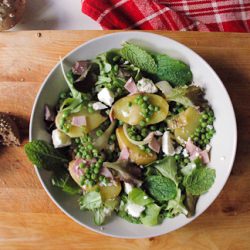 New Potato, Mint and Pea Salad - Recipe photo by notyourmamasdinner