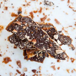 Chocolate Caramelized Crackers - Recipe photo by Butteredup