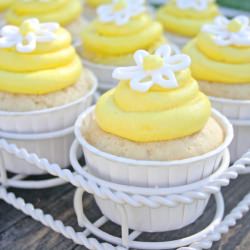 Lemon Curd Cupcakes - Recipe photo by eatsweetbycarlasue