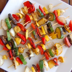 Veggie Skewers - Recipe photo by AmandasApron