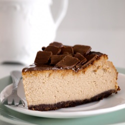 Truffle Cheesecake - Recipe photo by Crispy Biscuits