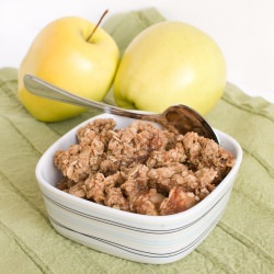 Maple Cheddar Apple Crumble - Recipe photo by Sweettwist