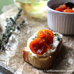 Quick and Tasty Crostini - Recipe photo by unihomemaker