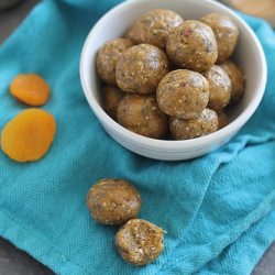 Almond Butter Snack Bites - Recipe photo by Running to the Kitchen