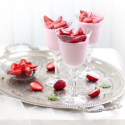 Strawberry Cheesecake in a Glass - Recipe photo by Eva Toneva