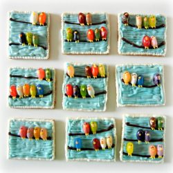 Jelly Bean Bird Cookies - Recipe photo by sugarswings