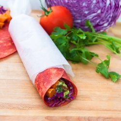 Baked Sweet Potato Tortilla Wraps - Recipe photo by The art of sweet