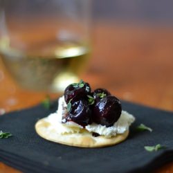 Roasted Black Grapes - Recipe photo by theviewfromgreatisland