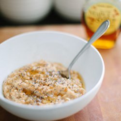 Protein Packed Pumpkin Oatmeal - Recipe photo by honey and brie