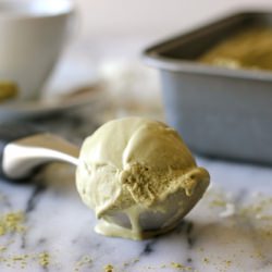 Green Tea Coconut Ice Cream - Recipe photo by damndelicious