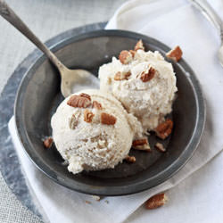 Bourbon Brown Sugar Ice Cream - Recipe photo by Bob Vivant