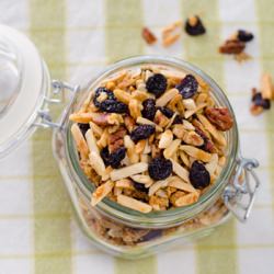 Cherry Almond Paleo Granola - Recipe photo by Cook Eat Well