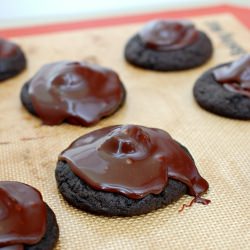 Chocolate Covered Cherry Cookies - Recipe photo by evabakes