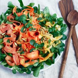 Rainbow Carrot Salad - Recipe photo by brooklynsupper