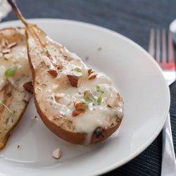 Roasted Pears with Gorgonzola - Recipe photo by Dovilyte