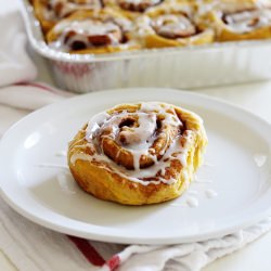 Sweet Potato Cinnamon Rolls - Recipe photo by itbakesmehappy