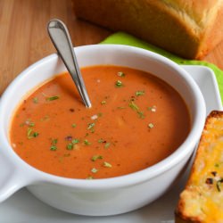 Tomato Soup with Orzo - Recipe photo by bakedbynicole
