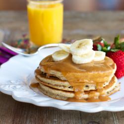 Peanut Butter-Coconut Pancake Sauce - Recipe photo by healthyaperture