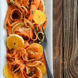 Moroccan-Spiced Carrot-Date Salad - Recipe photo by AnEdibleMosaic