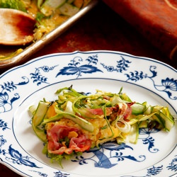 Polenta with Asparagus and Gouda - Recipe photo by The Garum Factory