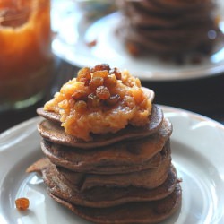 Wholemeal Chocolate Pancakes - Recipe photo by The Cuisine Collective
